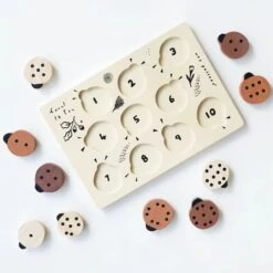 Wooden Tray Puzzle - Count To 10 Ladybugs 11 Wooden Tray Puzzle - Count To 10 Ladybugs -Kids Toys Store 08351cf1912a266bc63a98a117fb824ca631e36fc5c089faf9a76d40b9db3fb1 jpeg