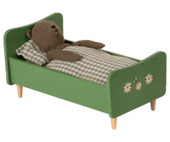 Maileg Wooden Bed For Teddy Dad - Dusty Green -Kids Toys Store 11 1001 00 01 2 900x750 resize fill