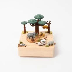 Wooden Safari Music Box -Kids Toys Store 2000x