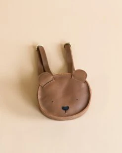 Donsje Mini Leather Backpack - Bear