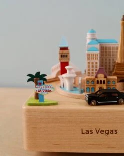 Las Vegas Wooden Music Box -Kids Toys Store 2J2A1155
