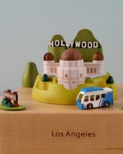 Los Angeles Wooden Music Box -Kids Toys Store 2J2A1165