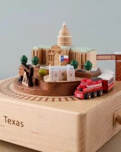 Texas Wooden Music Box -Kids Toys Store 2J2A1179