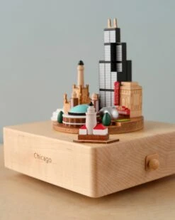 Chicago Wooden Music Box 6 Chicago Wooden Music Box -Kids Toys Store 2J2A1202