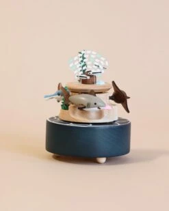 Wooden Under The Sea Music Box