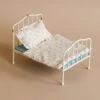 Maileg Bed, Parent Mouse - Off White