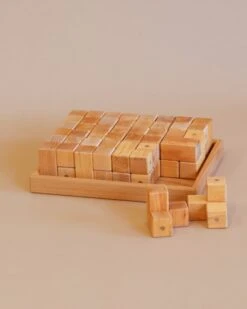 Bauspiel Natural Corner Blocks (24 Pieces)