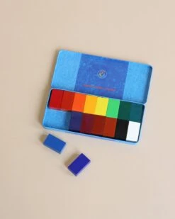 Stockmar Wax Block Crayons Tin Case - 16 Assorted