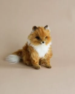 Hansa Sitting Fox Stuffed Animal
