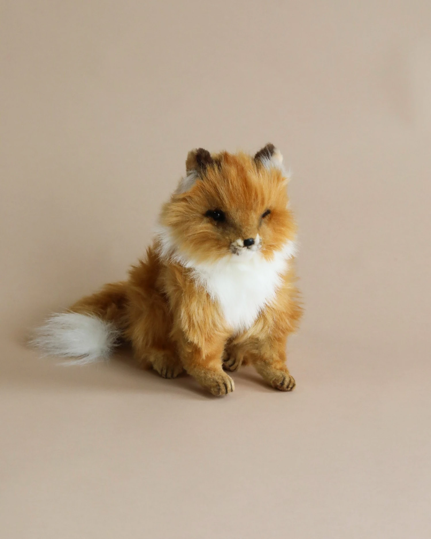 Hansa Sitting Fox Stuffed Animal 1 Hansa Sitting Fox Stuffed Animal
