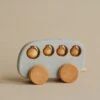 Handmade Wooden Bus Toy