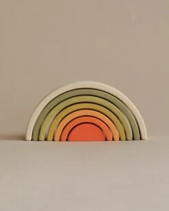 Handmade Mini Rainbow Stacker - Flower Meadow