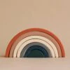 Handmade Rainbow Stacker - Terracotta
