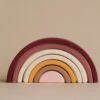 Handmade Rainbow Stacker - Pink