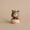 Wooden Honey Bear Bobblehead
