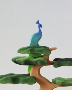 Handmade Wooden Peacock On A Tree -Kids Toys Store 2J2A3330 2