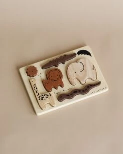 Wooden Tray Puzzle - Safari Animals
