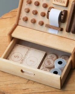 Dk Wooden Cash Register -Kids Toys Store 2J2A3840 3