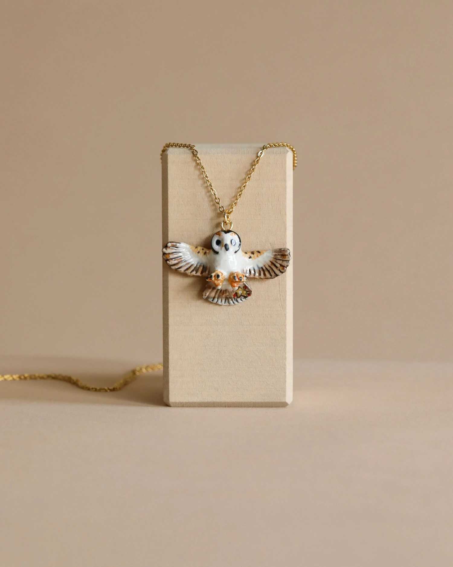 Barn Owl Necklace 1 Barn Owl Necklace