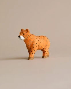 Ferm LIVING Hand Carved Wooden Cheetah