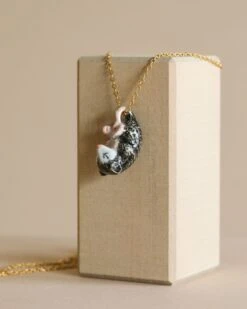 Baby Possum Necklace