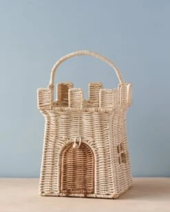 Olli Ella | Rattan Castle Bag -Kids Toys Store 2J2A4185 2