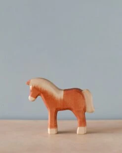 Handmade Holzwald Light Brown Horse -Kids Toys Store 2J2A4359