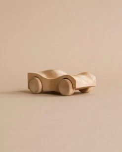 Handmade Wooden Race Car - Unpainted
