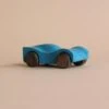 Handmade Wooden Race Car - Blue