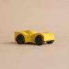 Handmade Wooden Race Car - Yellow