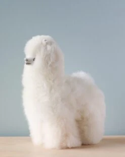 Fluffy Alpaca Stuffed Animal -Kids Toys Store 2J2A4448 2
