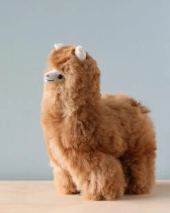 Fluffy Alpaca Stuffed Animal -Kids Toys Store 2J2A4456 2