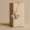 Solar Moth Necklace