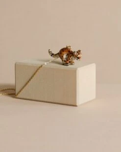 Cheetah Cub “Touch Of Gold” Necklace