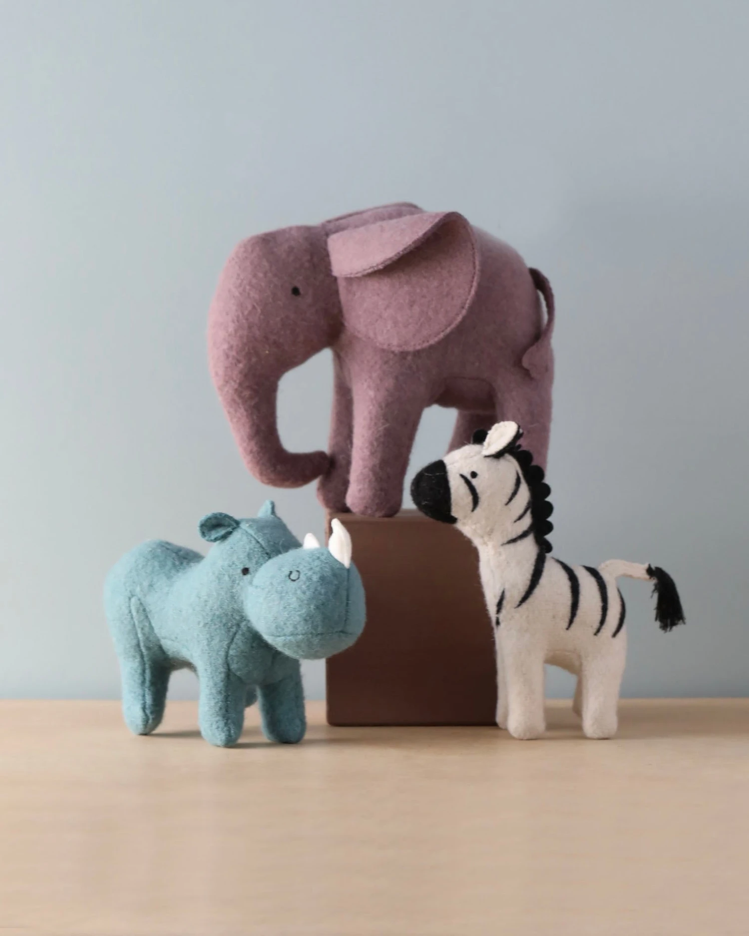 Olli Ella Holdie Folk Felt Safari Animals 2 Olli Ella Holdie Folk Felt Safari Animals - Image 2