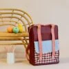 Sticky Lemon Backpack Large | Gingham | Cherry Red + Sunny Blue + Berry Swirl