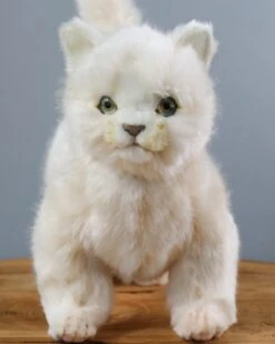Hansa White Cat Stuffed Animal 5 Hansa White Cat Stuffed Animal -Kids Toys Store 2J2A5747 2