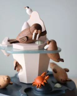 Wooden Arctic Music Box -Kids Toys Store 2J2A5901