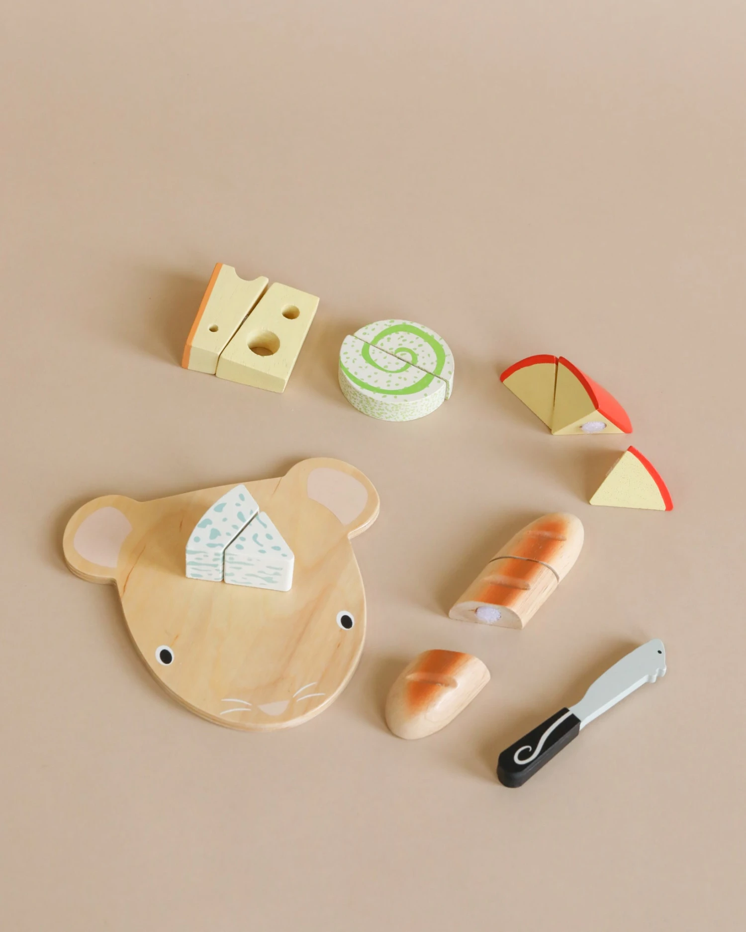 Tender Leaf Toys Cheese Chopping Board 1 Tender Leaf Toys Cheese Chopping Board