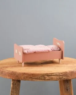 Maileg Wooden Bed For Teddy Mum - Rose
