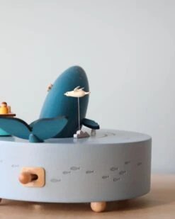 Wooden Whale Music Box -Kids Toys Store 2J2A5991