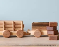 Dk Handmade Wooden Train - Extra Long -Kids Toys Store 2J2A6062