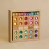 Bauspiel Gem Blocks With Lucent Cubes (45 Pieces)