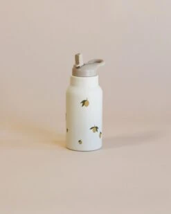 Konges Sløjd Silicone Drinking Bottle - Lemon