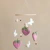 Handmade Mobile - Field Of Strawberries
