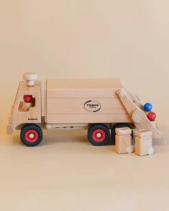 Fagus Wooden Garbage Truck
