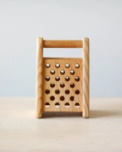 Pretend Wooden Cheese Grater -Kids Toys Store 2J2A8221