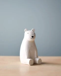 Wooden Polar Bear Family -Kids Toys Store 2J2A8583