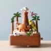 Pre-order: Wooden Volcano & Dinosaur Music Box (ships Early November)