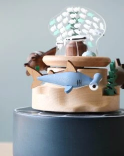 Wooden Under The Sea Music Box -Kids Toys Store 2J2A8622